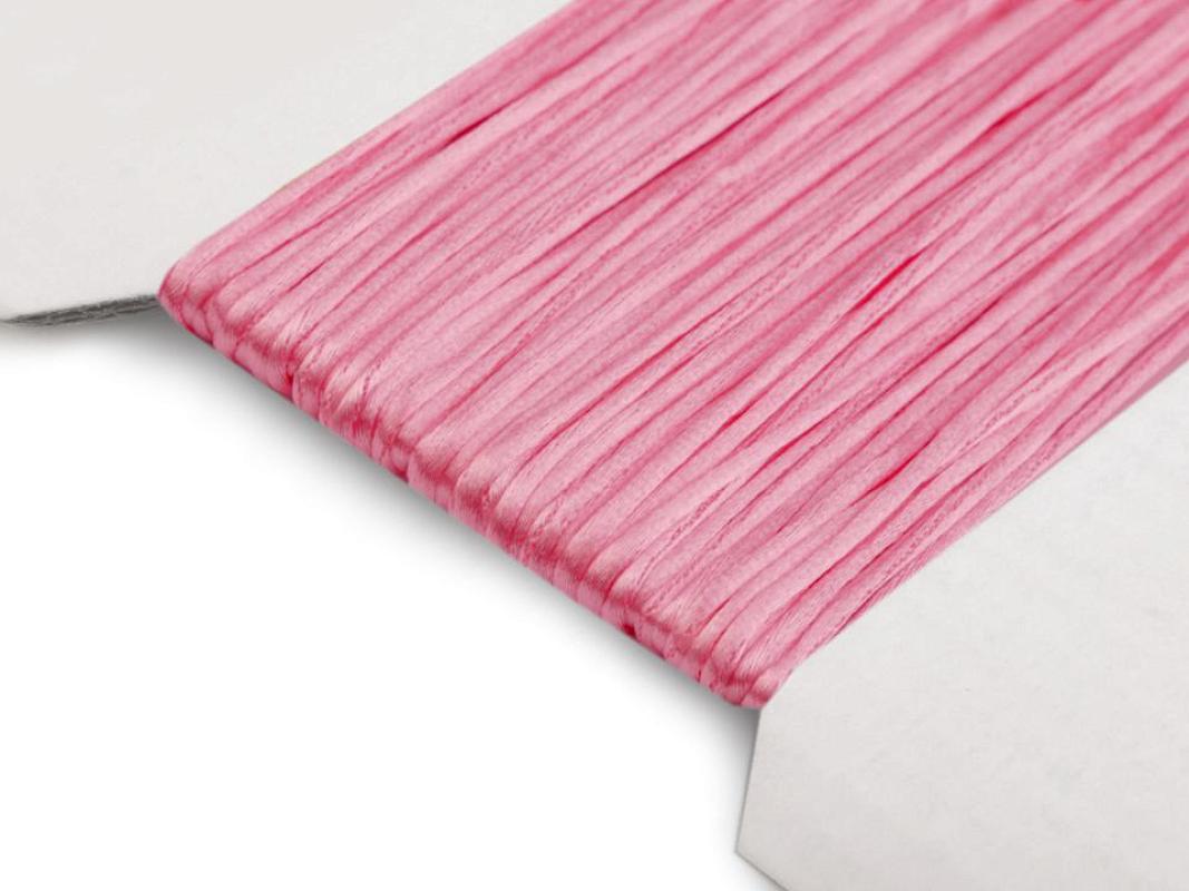 Satinschnur Ø1 mm rosa